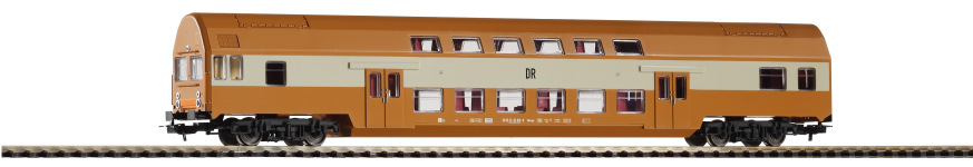 PIKO 57623 - H0 - Doppelstocksteuerwagen DBmqee der DR; Ep. IV